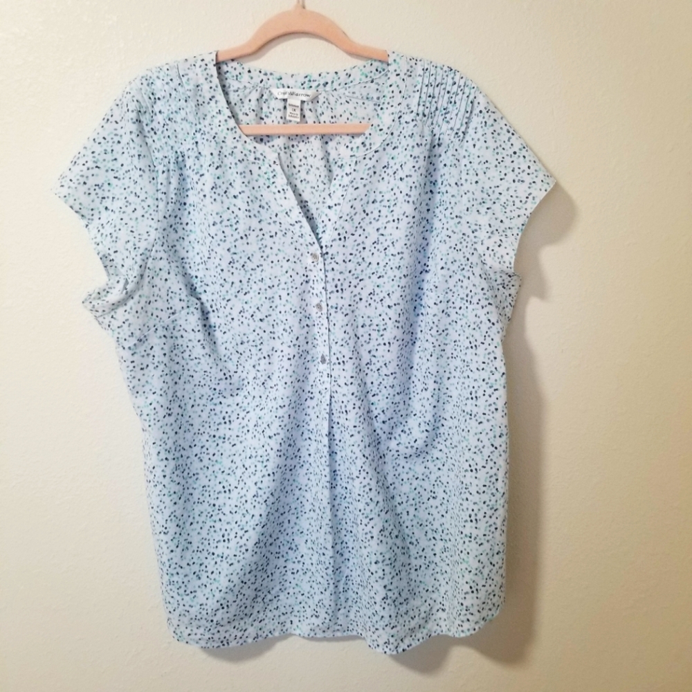 Croft & barrow women's blouse size 1X